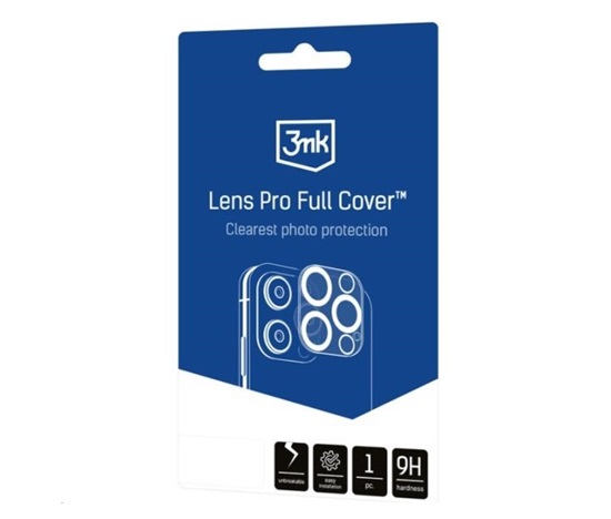 3mk Lens Pro Full Cover pro Apple iPhone 15 / iPhone 15 Plus