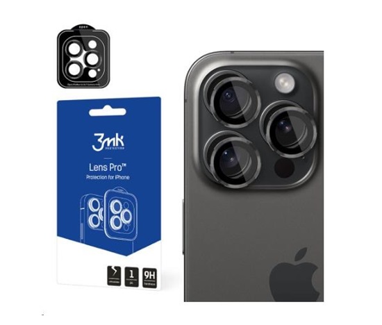 3mk Lens Protection Pro pro Apple iPhone 15 Plus, Graphite