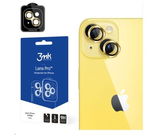 3mk Lens Protection Pro pro Apple iPhone 15 Plus, Yellow