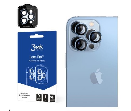 3mk Lens Protection Pro pro Apple iPhone 15 Pro, Royal Blue