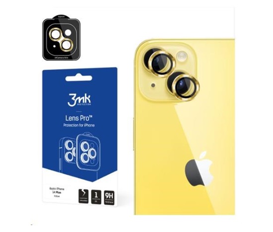 3mk Lens Protection Pro pro Apple iPhone 15, Yellow