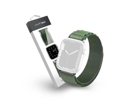 RhinoTech řemínek Ultra Alpine Loop pro Apple Watch 38/40/41mm zelená
