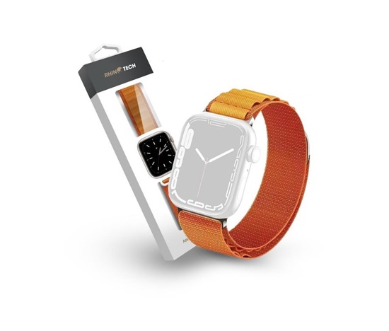 RhinoTech řemínek Ultra Alpine Loop pro Apple Watch 38/40/41mm oranžová