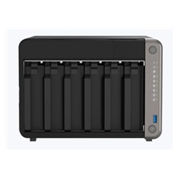 QNAP TS-AI642-8G (2x4C/Cortex-A76/2,2GHz/Cortex-A55/1,8GHz/8GBRAM/6xSATA/2xGbE/1x2,5GbE/2xUSB2.0/2xUSB3.2/1xPCIe/2xHDMI)