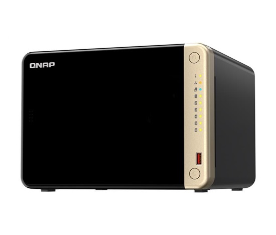 QNAP TS-664-8G (4C/CeleronN5095/2,9GHz/8GBRAM/6xSATA/2xM.2/2x2,5GbE/2xUSB2.0/2xUSB3.2/1xPCIe/1xHDMI)