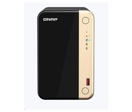 QNAP TS-264-8G (4C/CeleronN5095/2,9GHz/8GBRAM/2xSATA/2xM.2/2x2,5GbE/2xUSB2.0/2xUSB3.2/1xPCIe/1xHDMI)