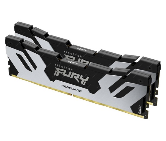 KINGSTON DIMM DDR5 96GB (Kit of 2) 6000MT/s CL32 FURY Renegade Silver XMP