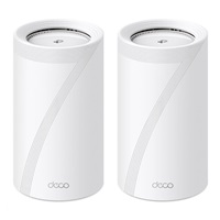 TP-Link Deco BE85(2-pack) WiFi7 Mesh(BE22000,2,4GHz/5GHz/6GHz,1x10GbELAN/WAN,1xSFP+/10GbELANcombo,2x2,5GbELAN/WAN,1xUSB)