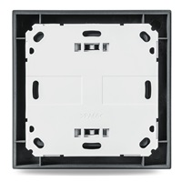 Homematic IP  Nástěnný dálkový ovladač - 2 tlačítka, antracit - HmIP-WRC2-A