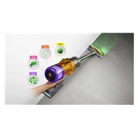 Dyson V12 Detect Slim Absolute 2023, akumulátorový vysavač, iluminační technologie, 3 režimy, LCD displej
