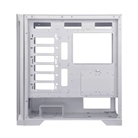 EVOLVEO Ptero Q2W, 2x čelní panel - sklo /mřížka, case ATX, bílá