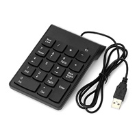 GEMBIRD numerická klávesnice KPD-U-03, USB, černá