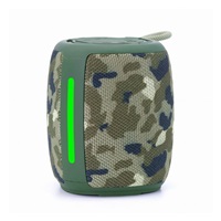 GEMBIRD Repro SPK-BT-LED-03-CM, Bluetooth, 5W, RGB LED podsvícení, Camo