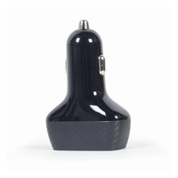 GEMBIRD Nabíječka do auta, 2x USB, rychlo-nabíječka, QC3.0, 36 W, černá