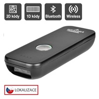 Virtuos CCD 2D čtečka Virtuos HW-856A mini, bezdrátová, kapesní, černá