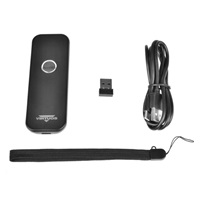 Virtuos CCD 2D čtečka Virtuos HW-856A mini, bezdrátová, kapesní, černá