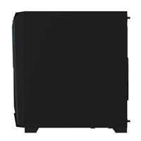 GIGABYTE case GB-C301G, ARGB Hub, průhledná bočnice, Mid tower, 4x ARGB ventilátor