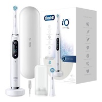 Oral-B iO Series 9N elektrický zubní kartáček, časovač, tlakový senzor, 7 programů, AI, mobilní aplikace, bílá