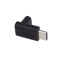 PremiumCord Adaptér USB-C na USB-C, zahnutý 90°