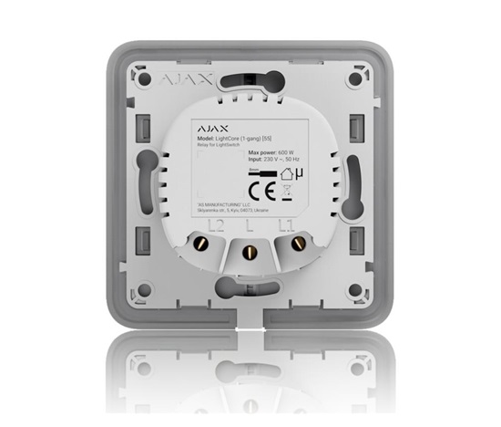 Ajax  LightCore (1-gang) - Relé pro LightSwitch (spínač řazení 1)