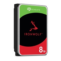 SEAGATE HDD 8TB IRONWOLF (NAS), 3.5", SATAIII, 5400 RPM, Cache 256MB, CMR