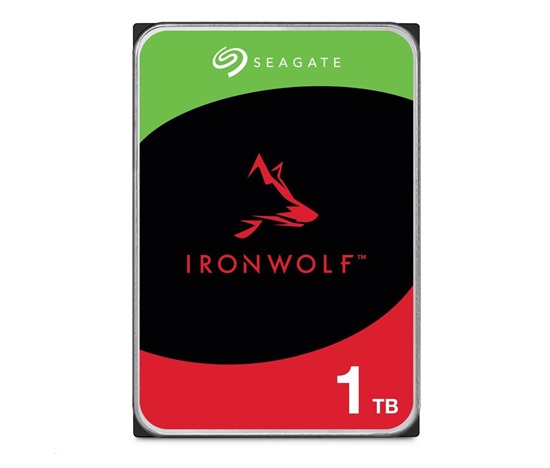 SEAGATE HDD 1TB IRONWOLF (NAS), 3.5", SATAIII, 5400 RPM, Cache 256MB