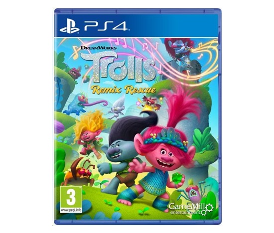 PS4 hra DreamWorks Trolls Remix Rescue