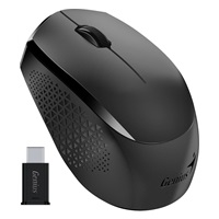GENIUS myš NX-8000S Type-C/ 1200 dpi/ USB-C/ bezdrátová/ tichá/ černá