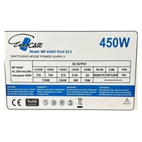 EUROCASE zdroj 450W, 120mm, ATX2.3