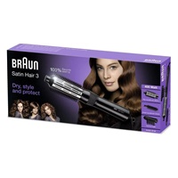 Braun AS330 Satin Hair 3 teplovzdušná kulma, 2 teploty, 2 rychlosti, 400 W, ochrana proti přehřátí