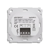 Homematic IP  Napájecí zdroj bateriových komponent 55 mm - 3V, zápustná montáž - HmIP-BPS-2
