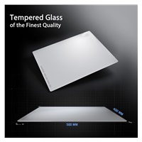 ASUS podložka pod myš ROG Moonstone ACE (vel. L / White), sklo