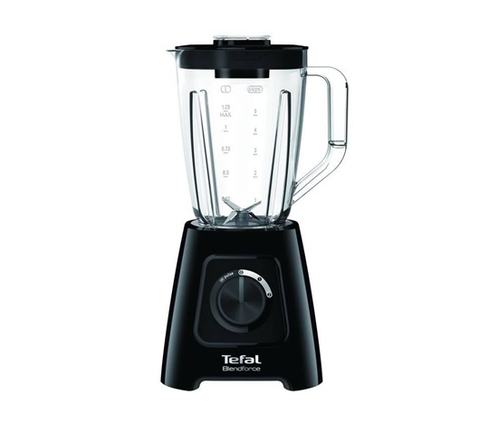 Tefal BL420838 Blendforce 2 stolní mixér, 600 W, 2 rychlosti, pulzní funkce, drcení ledu, Smart Lock, černý