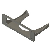 D-MTACX Držák do racku pro MikroTik zařízení hAP AC2/hAP, šedý