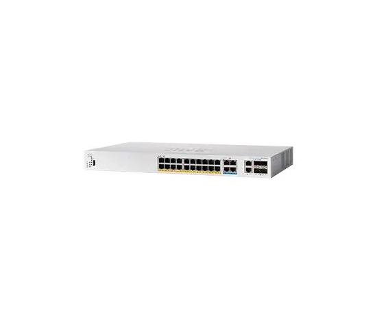 Cisco switch CBS350-24MGP-4X-EU (20xGbE,4x2,5GbE,2x10GbE/SFP+ combo,2xSFP+,24xPoE+,4xPoE++,375W) - REFRESH