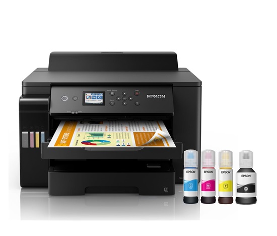 BAZAR - EPSON tiskárna ink EcoTank L11160, A3+, 25ppm, 1200x4800 dpi, USB, Wi-Fi - Poškozený obal