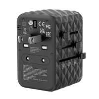 VERBATIM Univerzální cestovní adaptér nabíječka UTA-05 GaN III, 65W