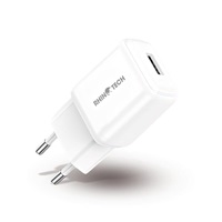 RhinoTech LITE USB-A nabíjecí adaptér 10W bílá