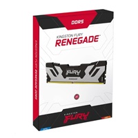 KINGSTON DIMM DDR5 16GB 7600MT/s CL38 FURY Renegade Silver XMP