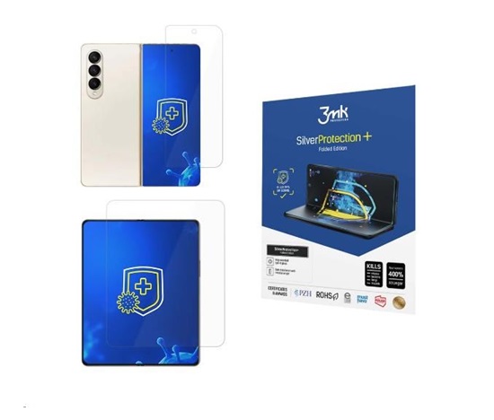 3mk ochranná fólie SilverProtection+ FE pro Samsung Galaxy Z Fold4 (vnější + vnitřní)