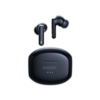 3mk bezdrátová stereo sluchátka HARDY LifePods Pro, stereo, nabíjecí pouzdro, černá