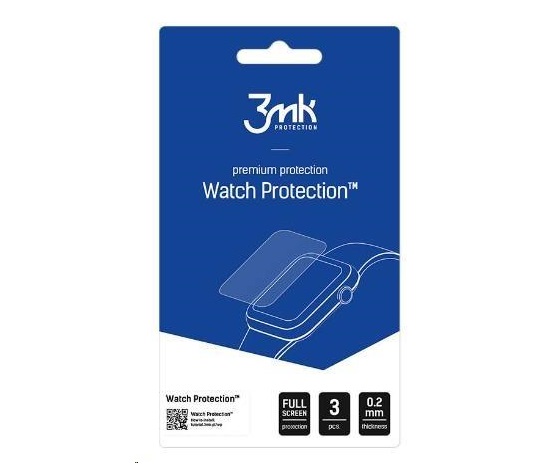 3mk hybridní sklo Watch Protection FlexibleGlass pro Amazfit GTR 4 46mm (3ks)