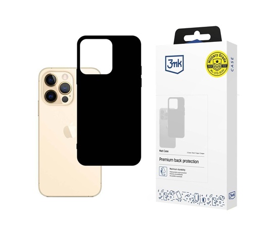 3mk Matt Case pro Apple iPhone 13 Pro, Black