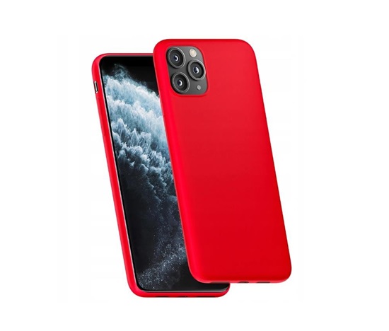 3mk Matt Case pro Samsung Galaxy S22 Ultra (SM-S908) strawberry/červená
