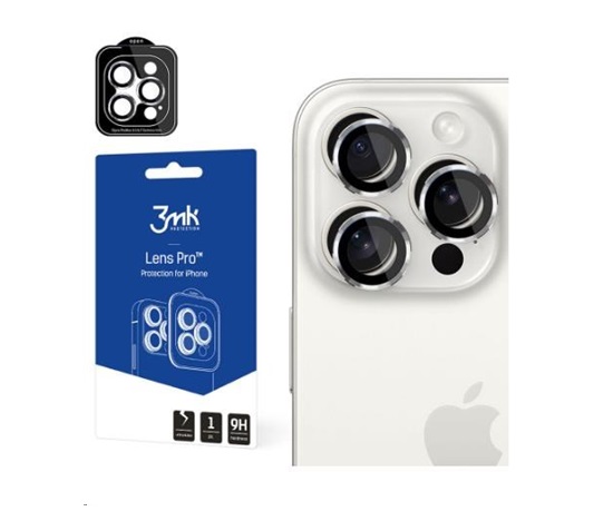 3mk Lens Protection Pro pro Apple iPhone 13 Pro / iPhone 13 Pro Max, Silver