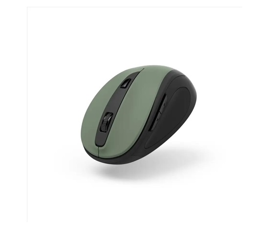 Hama bezdrátová optická myš MW-400 V2, ergonomická, zelená/černá