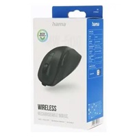 Hama bezdrátová optická myš MW-500 Recharge, nabíjatelná, tichá, černá