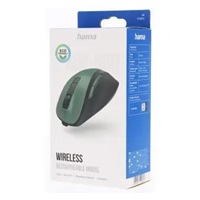 Hama bezdrátová optická myš MW-500 Recharge, nabíjatelná, tichá, lesní zelená