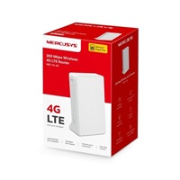Mercusys MB110-4G WiFi4 router (N300, 4G LTE, 2,4GHz, 1x100Mb/s LAN/WAN,1x100Mb/s LAN,1xnanoSIM)