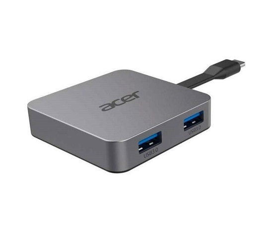 ACER dokovací stanice 4in1 Type-C : 1 x HDMI + 2 x USB3.2 + 1 x USB C